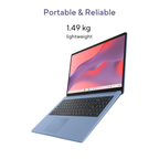 ASUS Chromebook CM1505 (2026) 15.6" FHD 60Hz - MediaTek Kompanio 540, 4GB RAM, 64GB SSD, Chrome OS (Fabric Blue, 1.49kg, CM1505CM4A-S70080)