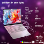 Lenovo Yoga Slim 7 Aura Edition 14" WUXGA OLED Copilot+ PC - Intel Evo Core Ultra 5 226V, 16GB RAM, 1TB SSD, Windows 11, MS Office 2024, 1Yr ADP (Grey, 1.19kg, 83JX005FIN)