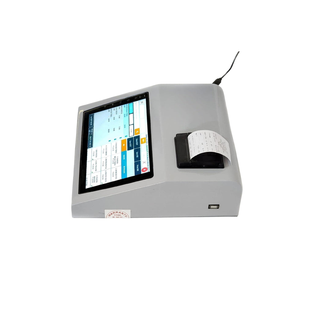 Sensible 10 Touch Billing Machine - 10" Android POS System with Inbuilt Receipt Printer