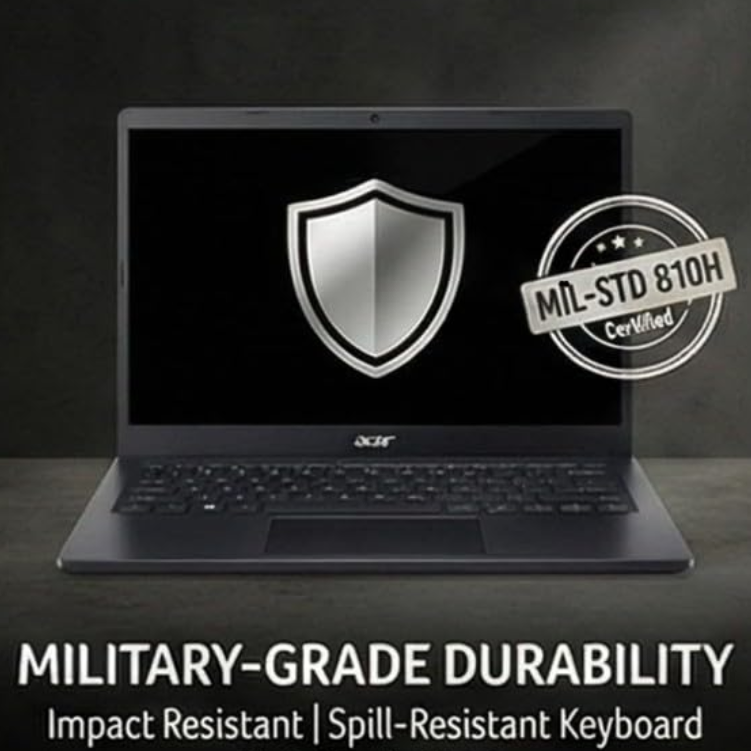 Acer TravelLite Business 14" FHD IPS Laptop - Intel Core 5 120U, 8GB DDR4 RAM, 512GB SSD, WiFi 6, BT 5.2, 1MP HD Cam, Win 11 Home (Black, TL04-51M, UN.36JSI.005)