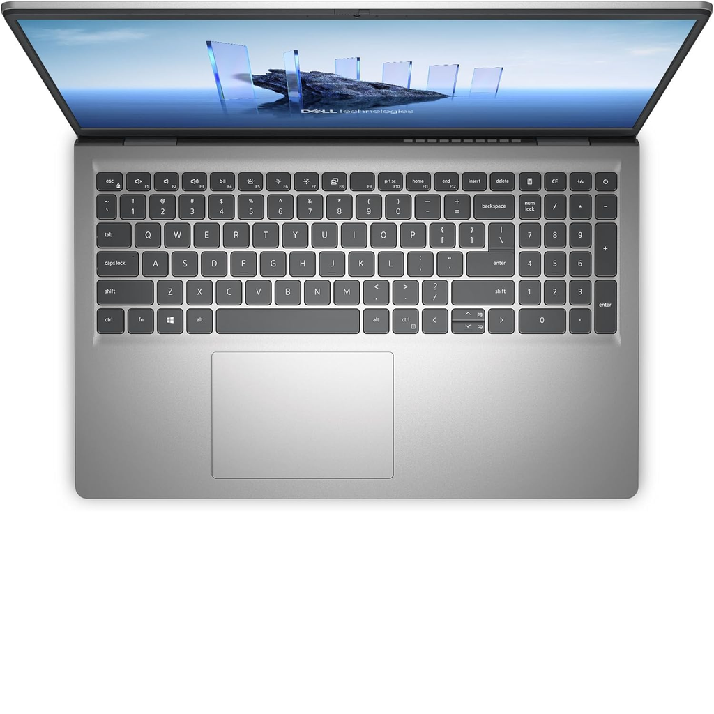 Dell 15 Laptop | Intel Core 3 100U (14th Gen) | 8GB DDR4 RAM | 512GB SSD | 15.6" FHD IPS 120Hz Display | Windows 11 Home | MS Office Home & Student 2024 | Intel UHD Graphics | Platinum Silver