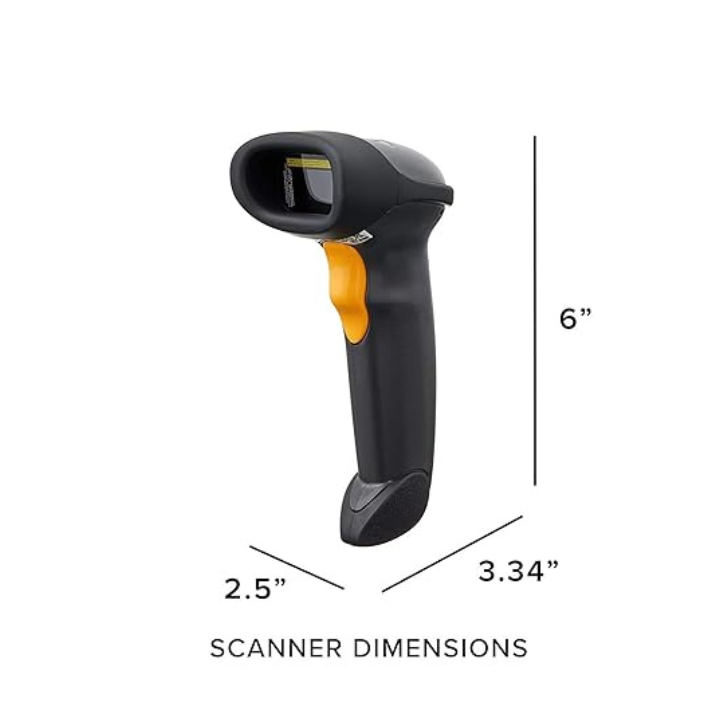 Zebra LS2208 1D Barcode Scanner | Best Industrial Laser Reader