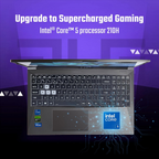 Acer ALG 15.6" FHD 144Hz Gaming Laptop - Intel Core i5 Processor, NVIDIA GeForce RTX 3050 (6GB), 16GB RAM, 512GB SSD, Windows 11 Home, MS Office 2024 (Steel Gray, AL15G-53)
