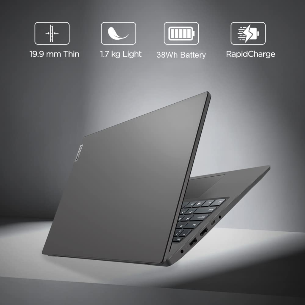 Lenovo V15 G3 Laptop 15.6" FHD Display - 12th Gen Intel Core i3, 8GB RAM, 512GB SSD, Windows 11 Home, 1Y Onsite + 1Y ADP Add-On (Iron Grey, 1.7kg, 82TTA00VIH)