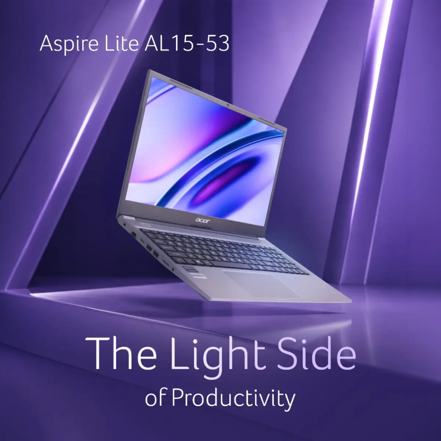 Acer Aspire Lite AL15-52 (UN.34ESI.00D) 15.6" FHD Laptop (Intel Core i3-1305U / 16GB RAM / 512GB SSD / Windows 11 / Steel Gray)