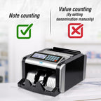TVS Electronics CC-232 Classic Plus Cash Counting Machine with UV, MG, IR Fake Note Detection | 1000 Notes/Min High-Speed Currency Counter for Banks & Business