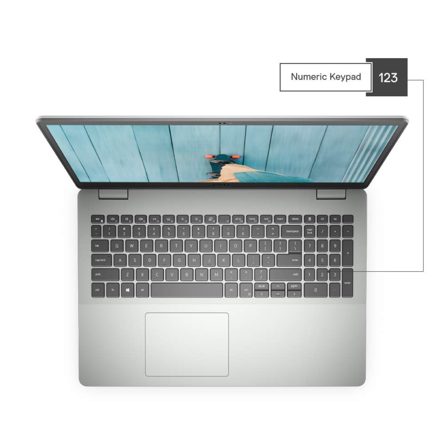 Dell Inspiron 15 Laptop D560348WIN9S | AMD Ryzen 5 5500U | 8GB RAM | 512GB SSD | 15.6" FHD Display | Windows 11 | MS Office 2021