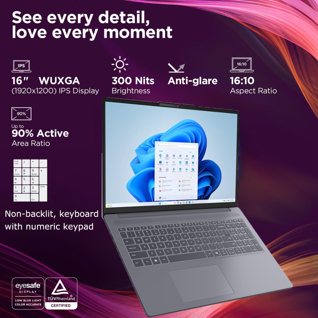 Lenovo V15 G4 15.6" FHD Business Laptop - 13th Gen Intel Octa-Core i5-13420H (Up to 4.6GHz, Beat i7-1355U), 16GB DDR4 RAM, 512GB PCIe SSD, Wi-Fi, Bluetooth 5.2, RJ-45, Windows 11 Pro