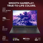 Lenovo Legion 5 2025 AI Powered Gaming Laptop 15.3" WUXGA IPS 165Hz - AMD Ryzen 7 260, NVIDIA GeForce RTX 5060 8GB, 16GB RAM, 1TB SSD, Win 11, Office 2024 + AI Now (Black, 2.5kg, 83M00074IN)