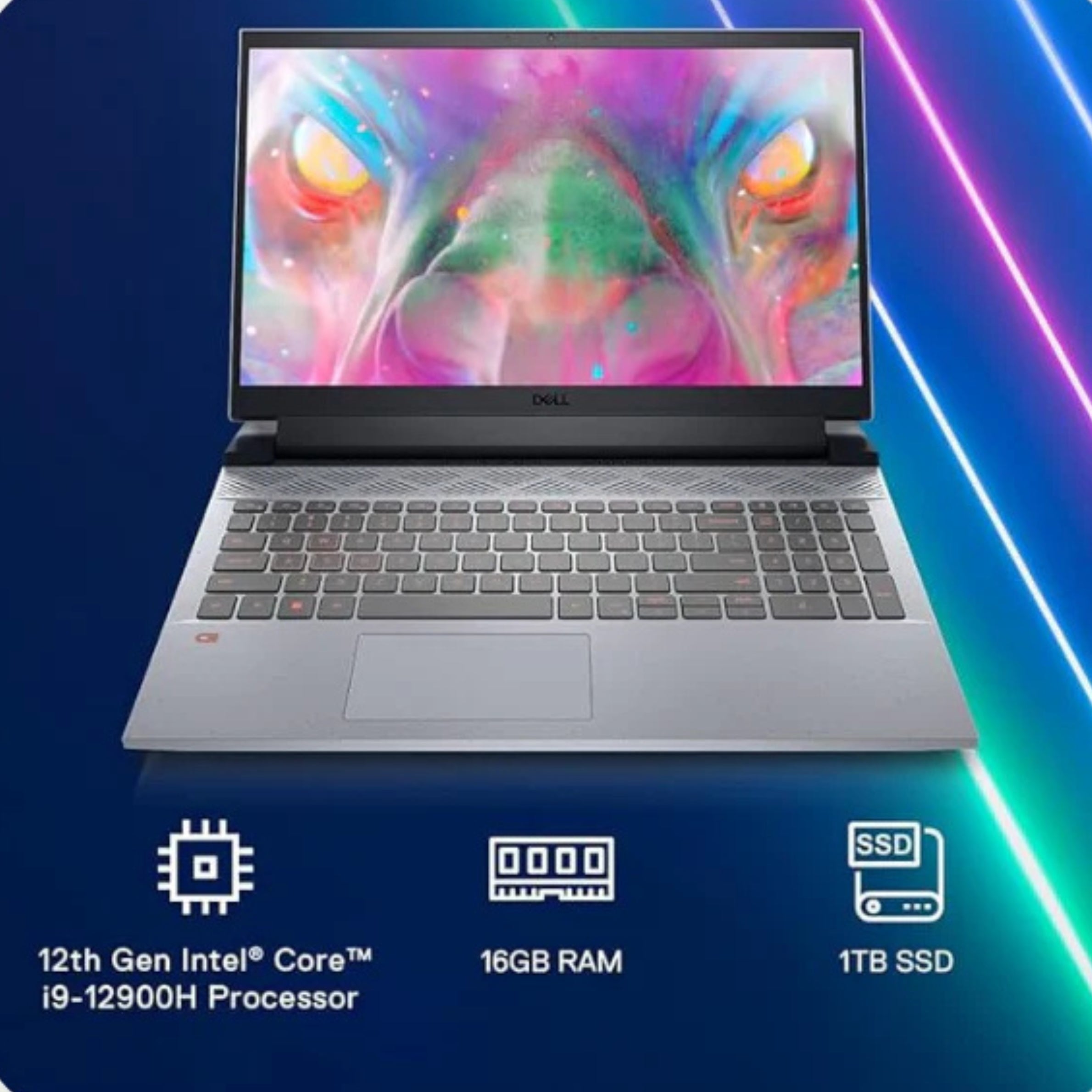 DELL INSPIRON (D560897WIN9S)  5520 I9 12 TH GEN 16GB/1 TB SSD 6GB RTX 3060 Gaming Laptop