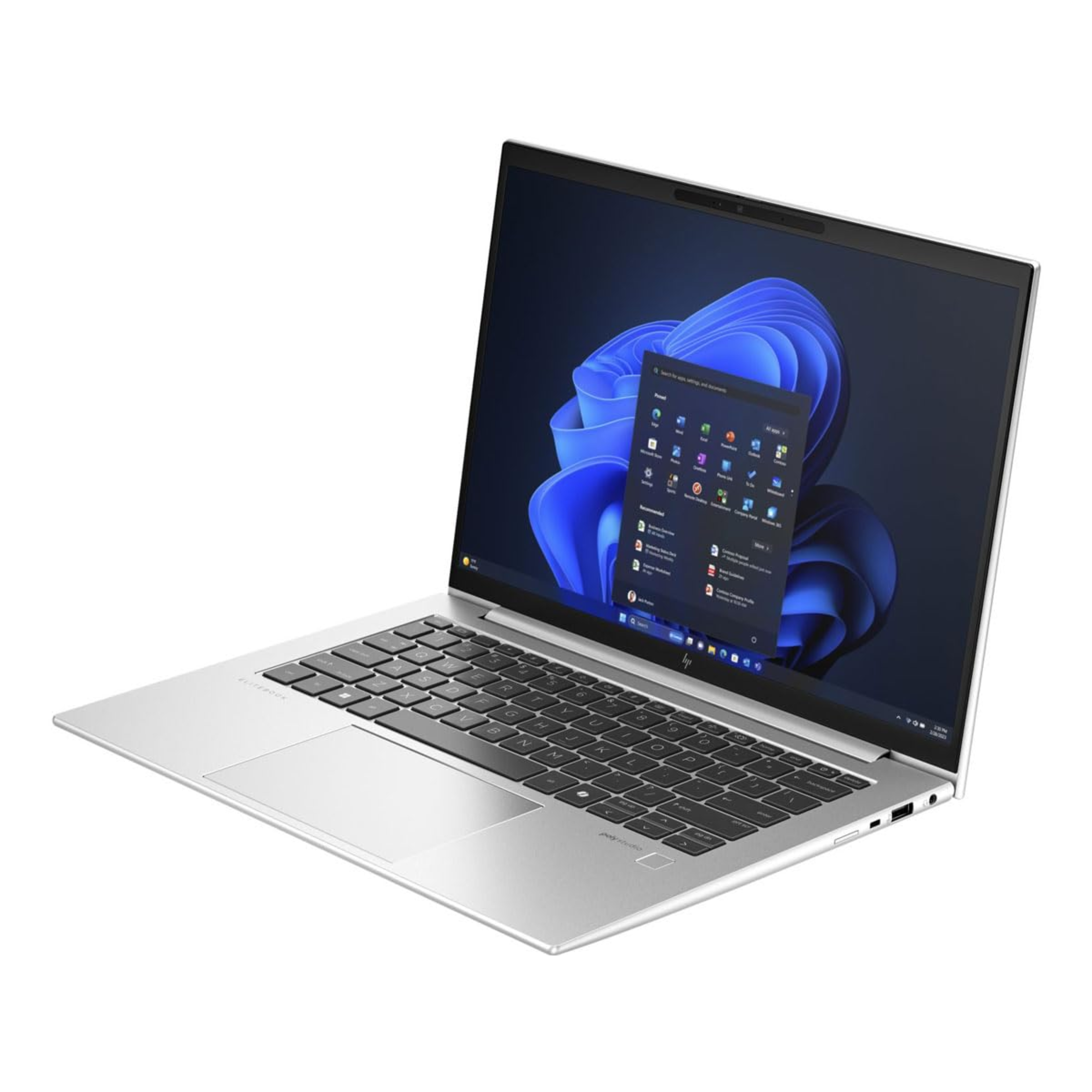 HP EliteBook 840 G8 Enterprise Notebook 14" Full HD - 11th Gen Intel Core i5-1145G7 Quad-Core, 16GB RAM, 256GB SSD, Audio by Bang & Olufsen (Silver, 1.35kg)