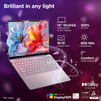 Lenovo Yoga Slim 7 Aura Edition Intel Evo Core Ultra 5 226V - 14" WUXGA OLED Display, 16GB RAM, 1TB SSD, Copilot+ PC, Win 11, MS Office, ADP | 1.19KG Ultra-Thin AI Laptop (Grey)