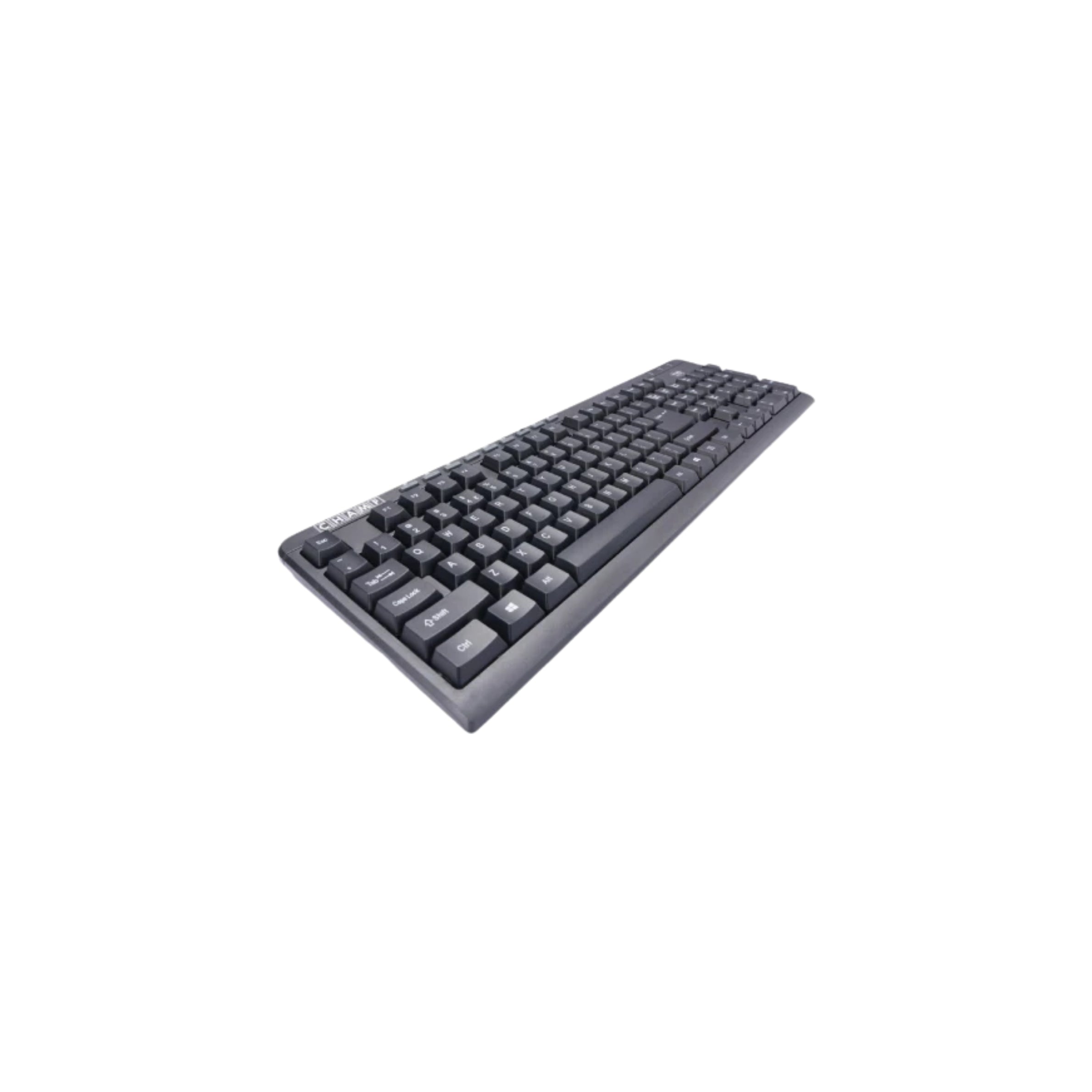 TVS Electronics Champ Executive Wired Keyboard and Mouse Combo | 10 Million Keystrokes | 1200 DPI Optical Mouse | Multimedia Hotkeys | Spill-Resistant & UV Coated Keys (Black)