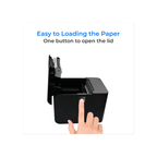 GOBBLER 80mm (3 Inch) USB + LAN Direct Thermal Receipt Printer with Auto Cutter (ESC/POS & Star Print Commands Compatible / Ethernet POS Bill Printer)