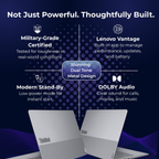 Lenovo ThinkBook 16 16.0" WUXGA IPS Laptop - 14th Gen Intel Core 5 210H, 16GB RAM, 512GB SSD, Integrated Intel Graphics, Fingerprint Reader, Win 11 Home, Aluminium Top (Arctic Grey, 1.7kg, 21SHA05BIG)
