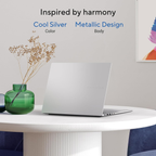 ASUS Vivobook S16 OLED Metallic Design 16.0" Laptop - Intel Core Ultra 5 225H, ASUS Lumina OLED Display, Intel iGPU, 16GB RAM, 512GB SSD, 70Whr Battery, Windows 11 Home, Office 2024 & Microsoft 365 Basic (Cool Silver, 1.70kg, S3607CA-SH071WS)