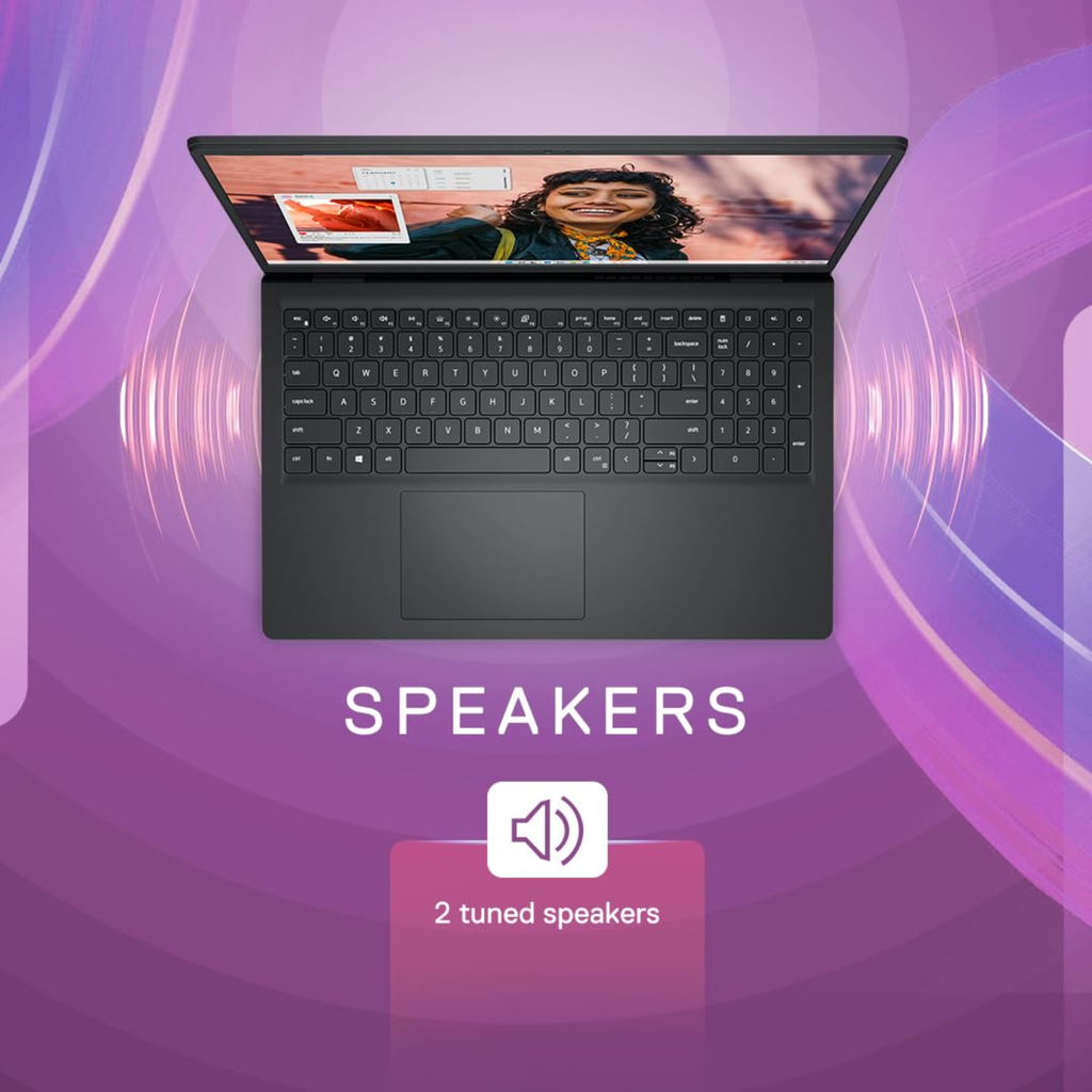 Dell Inspiron 15 3530 (OIN35304011RINB1) 15.6" FHD Laptop (Intel Core i5 13th Gen / 8GB RAM / 512GB SSD / Windows 11 / MS Office 2021 / Carbon Black)