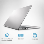 Dell Inspiron 15 D560885WIN9S Laptop | Intel Core i5-1235U | 8GB RAM | 512GB SSD | 15.6" FHD Display | Windows 11 | MS Office 2021