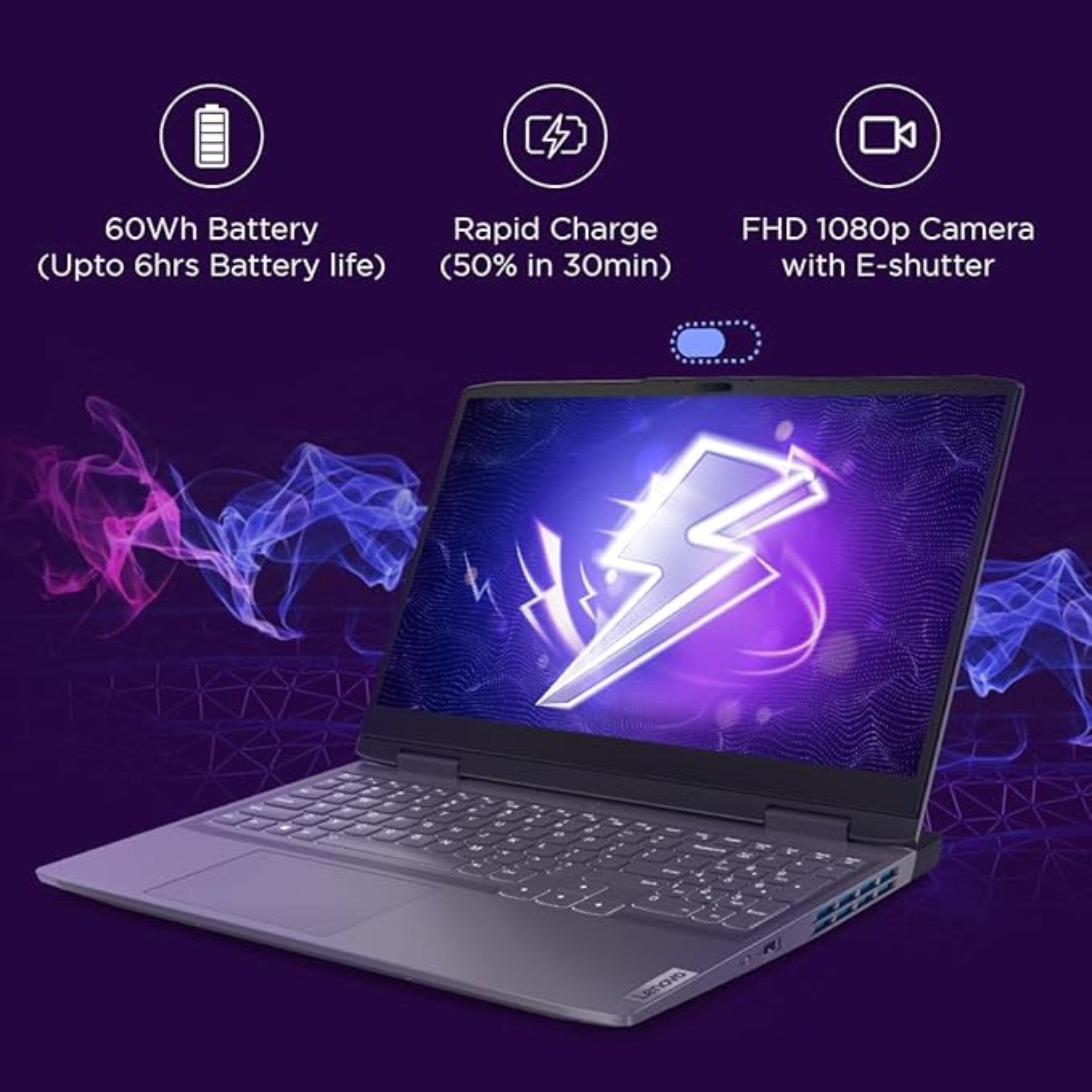 Lenovo LOQ Intel Core i5-12450H 16GB RAM/512SSD 15.6_FHD 82XV00F6IN