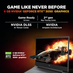 HP Smartchoice Victus 15.6" FHD 144Hz Gaming Laptop - 14th Gen Intel Core i5-14450HX, NVIDIA GeForce RTX 3050 6GB GPU, 24GB DDR5 RAM, 512GB SSD, Windows 11 Home, MS Office 2024 (Mica Silver, 2.3kg, fa2303tx / 15tx)