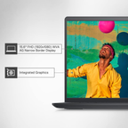 Dell Inspiron 15 3511 (AGEINGD560745WIN9B) 15.6" FHD Laptop (Intel Core i3 11th Gen / 8GB RAM / 512GB SSD / Windows 11 / MS Office 2021 / Carbon Black)