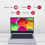 Acer One 14 Business Laptop 14.0" HD Display - AMD Ryzen 3 3250U, 8GB RAM, 1TB HDD, AMD Radeon Graphics, Windows 11 Home, MS Office (Z2-493)