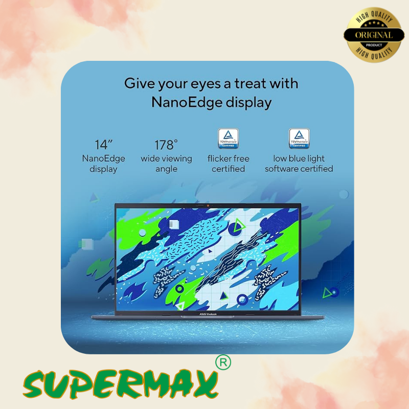 ASUS Vivobook 15, Intel Core i5-1235U 12th Gen X1502ZA-EJ532WS Thin and Light Laptop