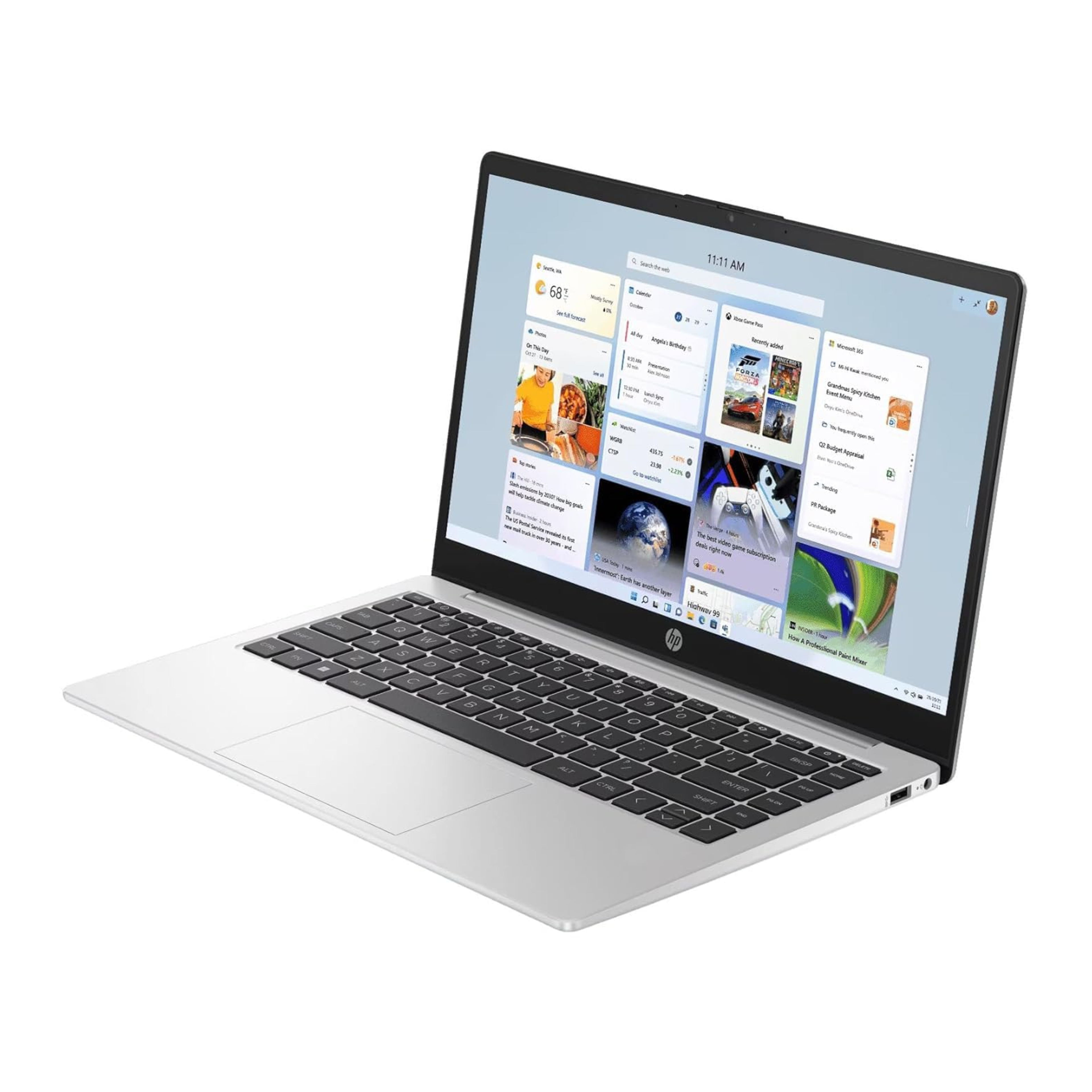 HP Professional 14 (2026) 14.0" HD Thin & Light Business Laptop - Intel Core i3 13th Gen 1315U, Intel Graphics, 8GB RAM, 512GB SSD, Windows 11 Pro, MS Office 2024 (Turbo Silver, 1.40kg)