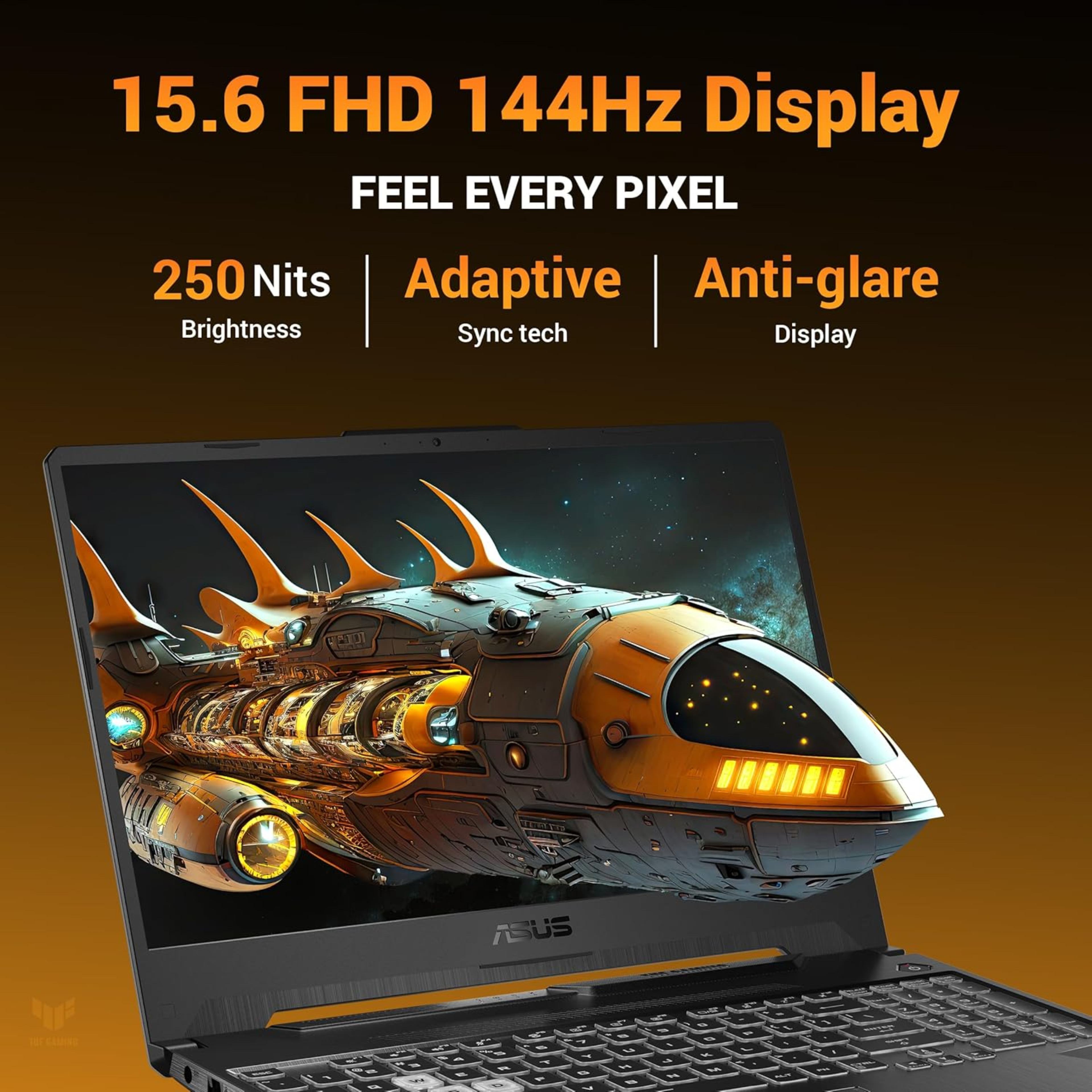 ASUS TUF Gaming A15 (2026) 15.6" Full HD 144Hz Gaming Laptop - AMD Ryzen 7 170, NVIDIA GeForce RTX 3050 4GB, 16GB DDR5 RAM, 512GB SSD, Backlit RGB Keyboard, Windows 11 Home, Office 2024 & Microsoft 365 Basic (Graphite Black, 2.30kg, FA506NCQ-HN007WS)