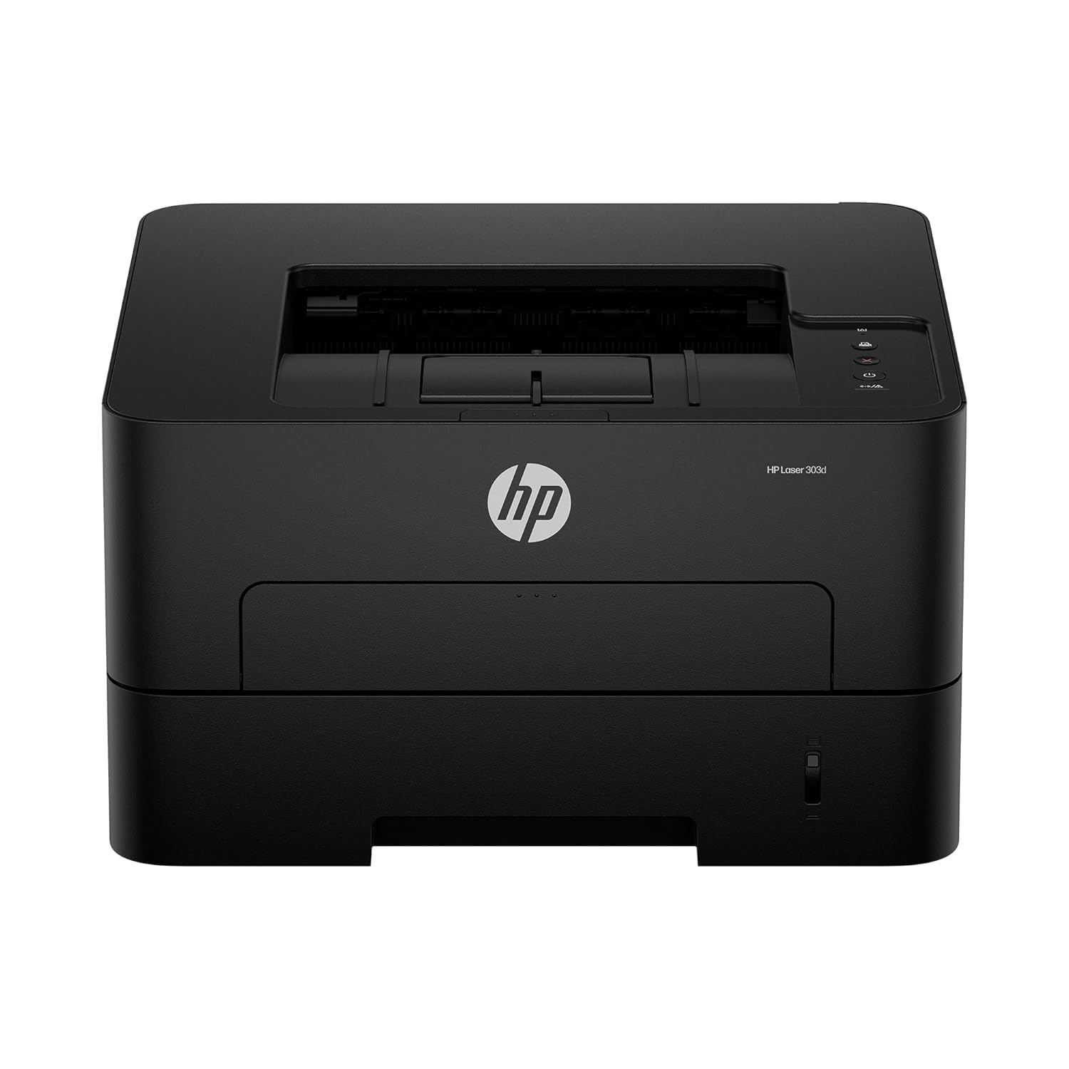 HP LaserJet Tank 303d Monochrome Laser Printer - Auto Duplex Printing, High-Yield Pre-Filled Toner, USB 2.0 (White & Gray)