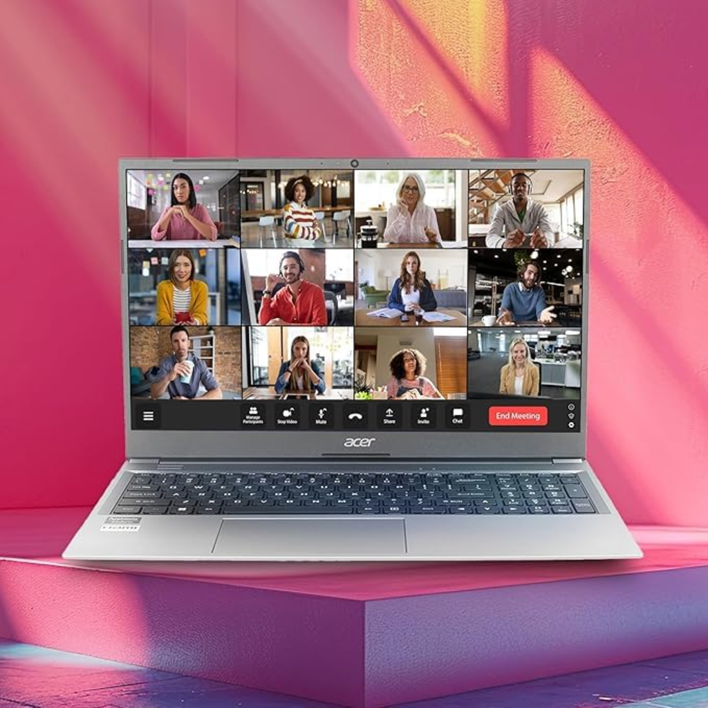 Acer Aspire Lite 15.6" FHD IPS Laptop - 13th Gen Intel Core i3-1305U, 8GB RAM, 512GB SSD, Windows 11 Home, Premium Metal Body, 180° Hinge (Steel Gray, AL15-53)