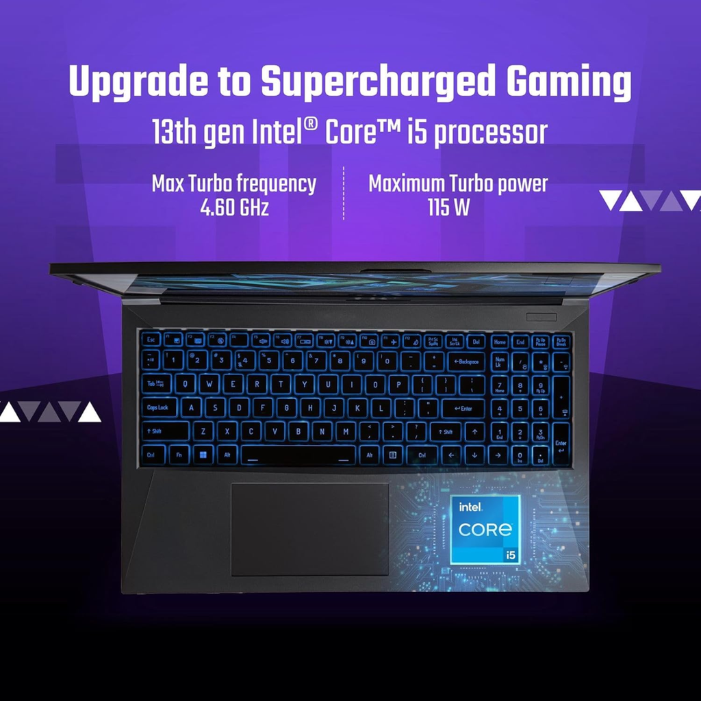 Acer ALG 15.6" 144Hz Gaming Laptop - 13th Gen Intel Core i5-13420H, NVIDIA RTX 3050 6GB GDDR6, 16GB RAM, 512GB SSD, Windows 11 Home (Steel Gray, 1.99 KG, AL15G-53)