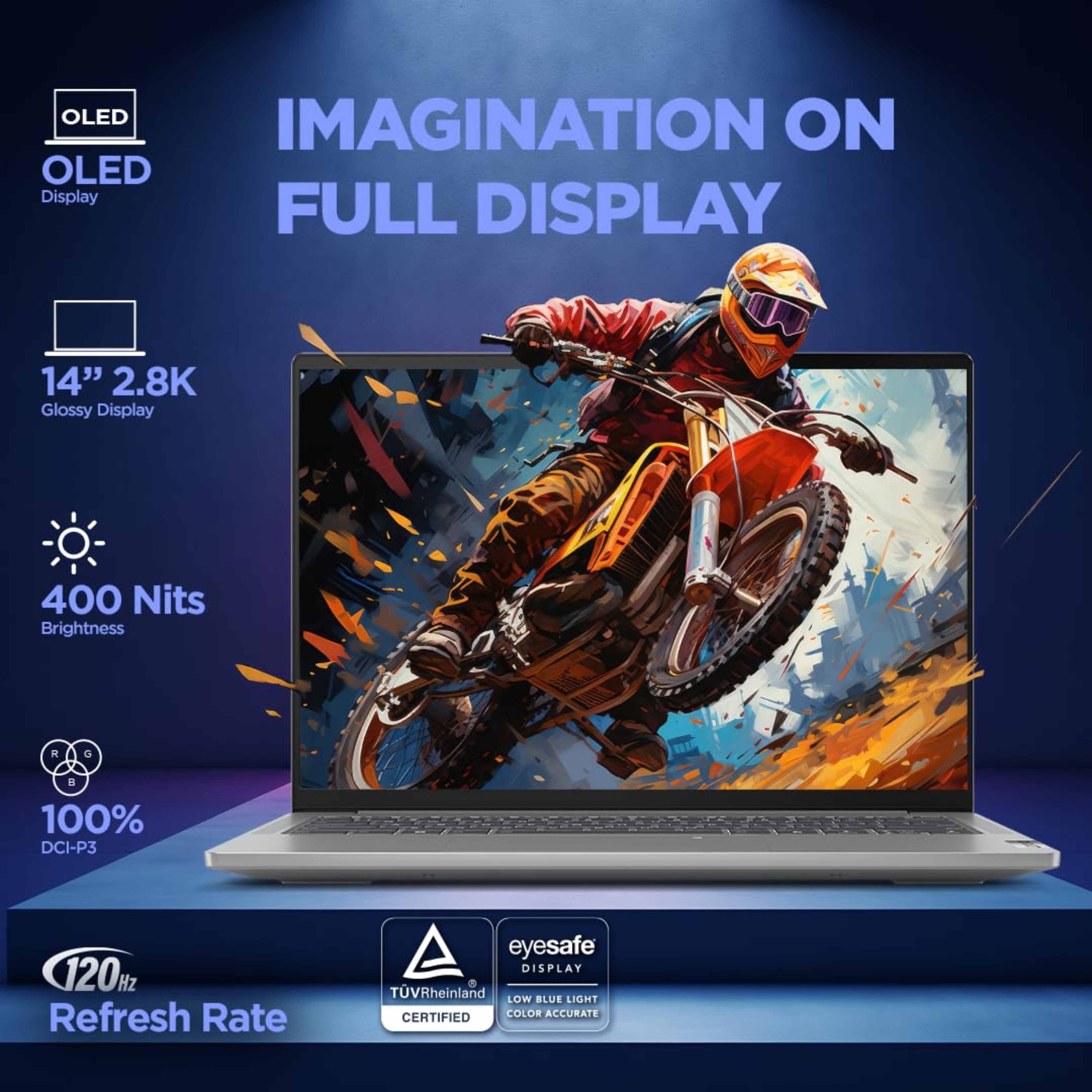 Lenovo IdeaPad Pro 5 Intel Evo Core Ultra 9 185H Built-in AI PC 14" (35.56cm) 2.8K OLED 120Hz Laptop (32GB/1TB SSD/Win 11/Office 2021/FHD+IR Camera/Alexa/3 Mon Game Pass/Grey/1.4kg), 83D2001GIN