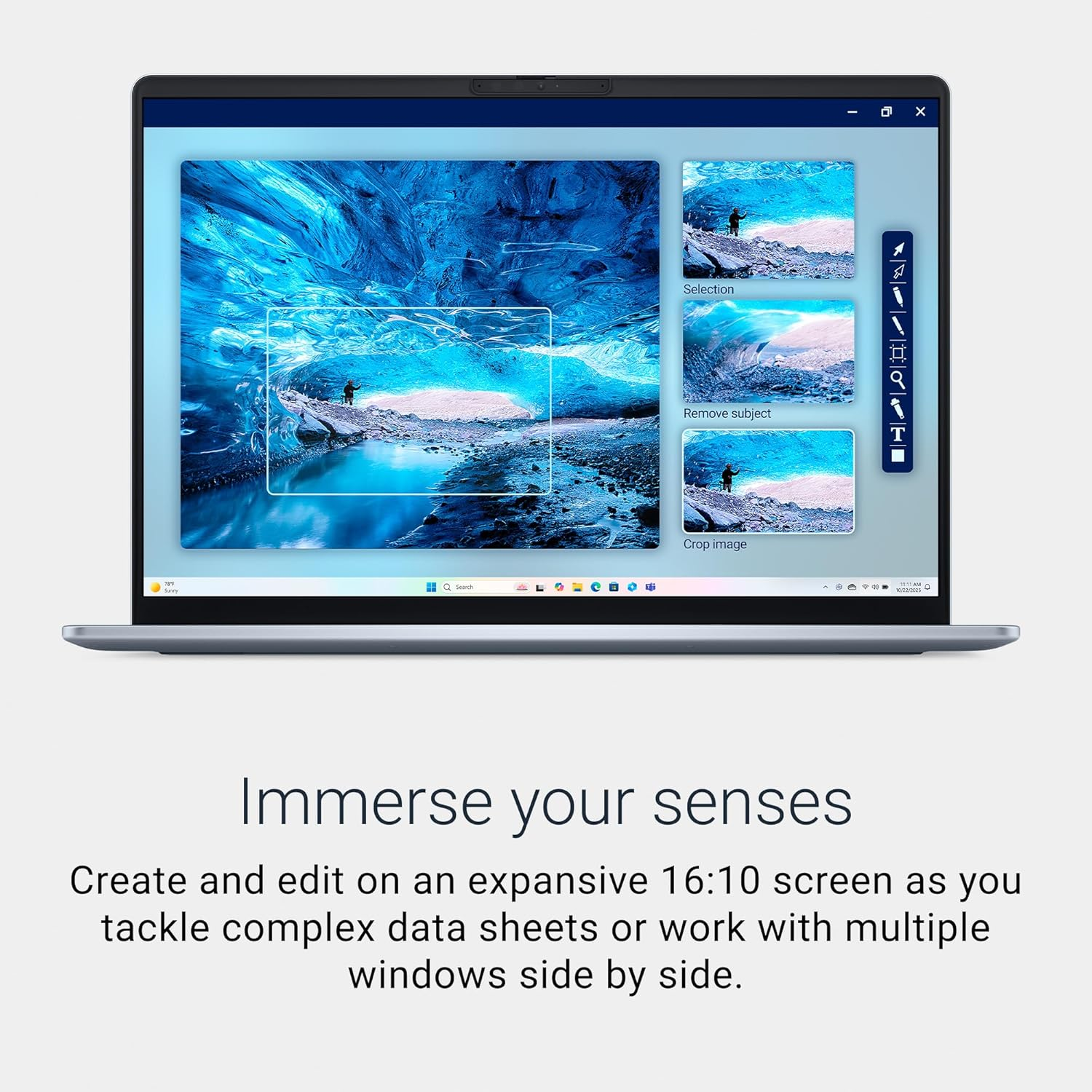 Dell 16 Plus Laptop DB16250 | Intel Core Ultra Processor | 16GB RAM | 512GB SSD | Intel Arc Graphics | 16" FHD+ ComfortView | Windows 11