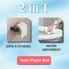 SUPERMAX Toilet Tissue Roll | Soft & Strong Bathroom Tissue Paper | Bulk Pack for Home, Hotel & Office