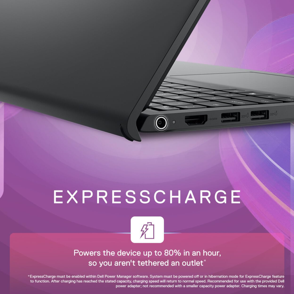 Dell Inspiron 3530 Laptop | Intel Core i5-1334U (13th Gen) | 16GB DDR4 RAM | 512GB SSD | 15.6" Full HD 120Hz Display | Intel Iris Xe Graphics | Windows 11 Home | MS Office 2024 | Carbon Black