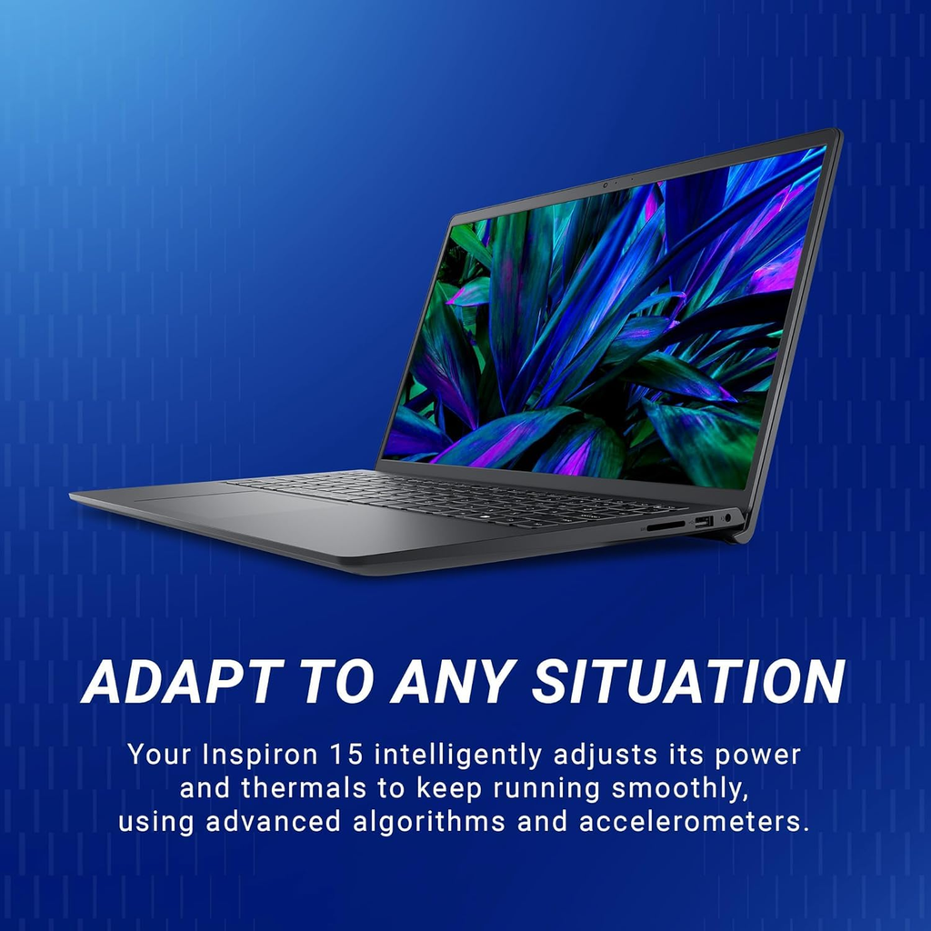 Dell Inspiron 15 3530 / DC15250 (ODC1525002001RINB1) 15.6" FHD Laptop (Intel Core 3 100U / 8GB RAM / 512GB SSD / Windows 11 / MS Office H&S 2024 / Black)