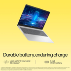 HP 15 (2026) 15.6" FHD Thin & Light Business Laptop - AMD Ryzen 5 Hexa Core 7535U, AMD Radeon 660M Graphics, 8GB DDR5 RAM, 512GB SSD, Dedicated Copilot Key, Windows 11 Home, MS Office (Turbo Silver, 1.50kg)
