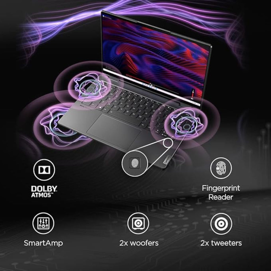 Lenovo Yoga 7 Ryzen 7 5800U 16GB RAM/512 SSD 14"IPS 300NITS,Touch 82N70055IN