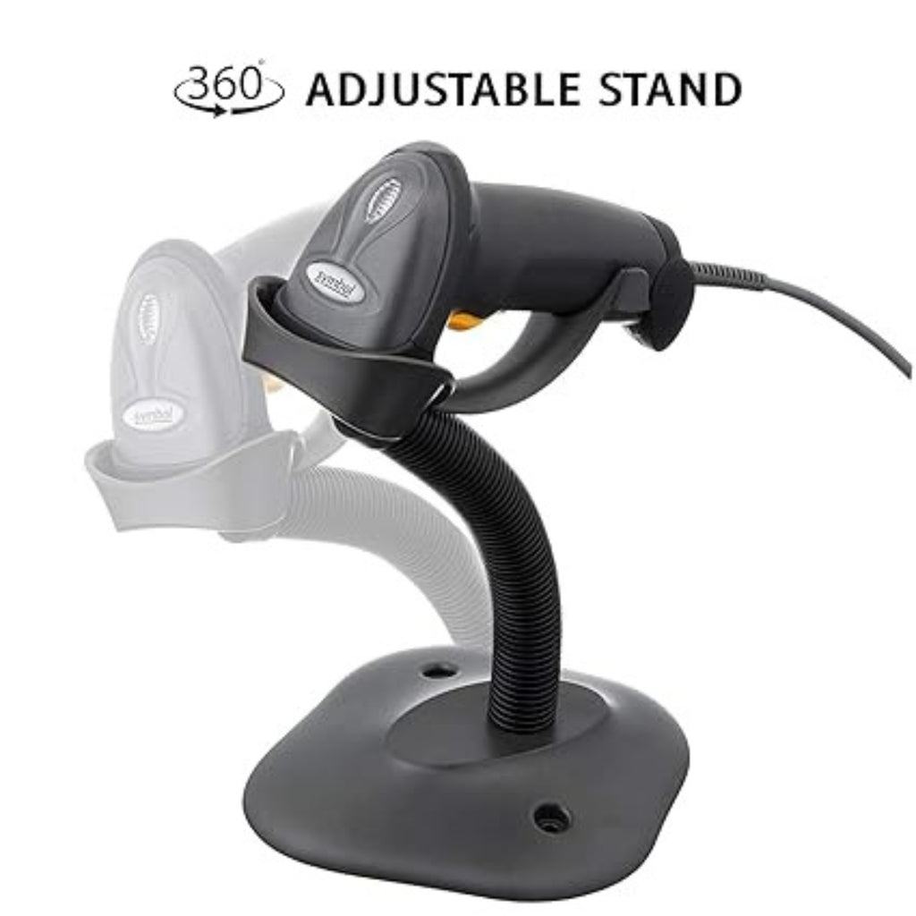 Zebra LS2208 1D Barcode Scanner | Best Industrial Laser Reader