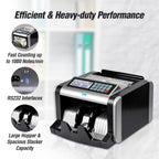 TVS Electronics CC-232 Classic Plus Cash Counting Machine with UV, MG, IR Fake Note Detection | 1000 Notes/Min High-Speed Currency Counter for Banks & Business