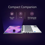Acer Aspire Lite 12th Gen Laptop - 15.6" FHD IPS Display, Intel Core i7-12650H, 16GB RAM, 512GB SSD, Metal Cover, Backlit KB, Win 11 Home | Thin & Light Premium Laptop (Pure Silver)