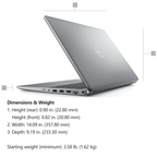 Dell Precision 3590 Mobile Workstation Laptop | Intel Core Ultra 7 155H | 64GB DDR5 RAM | 2TB PCIe SSD | Intel Arc Graphics | 15.6" FHD | Windows 11 Pro