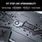 ASUS ROG Strix G16 16.0" 2.5K QHD+ 240Hz Gaming Laptop - Intel Core Ultra 9 275HX, NVIDIA GeForce RTX 5070 8GB (115W TGP), 32GB RAM, 1TB SSD, 90WHrs, Windows 11 Home, Office Home 2024 & Microsoft 365 Basic (Eclipse Gray, 2.65kg, G615LP-S5022WS)