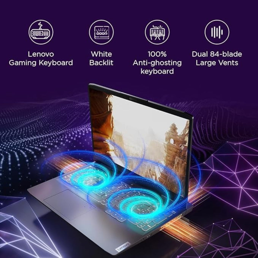 Lenovo LOQ Intel Core i5-12450H 16GB RAM/512SSD 15.6_FHD 82XV00F6IN
