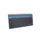 TVS Electronics Champ BK372 Multi-Device Wireless Bluetooth Keyboard | Connect Up to 3 Devices | Built-in Smartphone & Tablet Cradle | Rechargeable Battery | Slim Scissor Switch Keys for Windows, Mac, iOS & Android (Black)