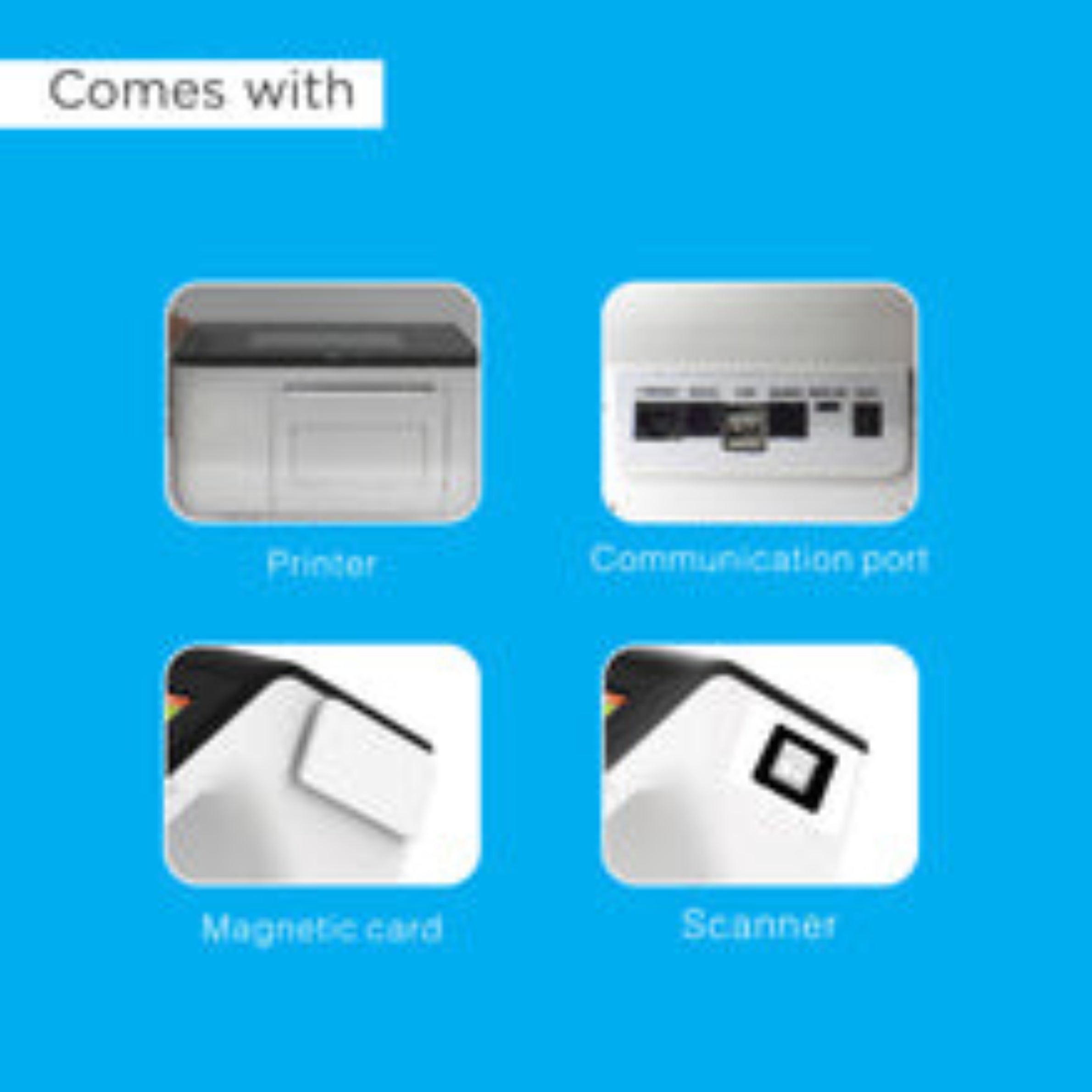 TVS Electronics TP 482C AIO Touch POS System with Built-in Printer