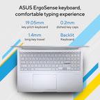 ASUS Vivobook 16 16.0" FHD+ (1920 x 1200) Laptop - 13th Gen Intel Core i7-13620H, Intel Iris Xe Graphics, 16GB RAM, 512GB SSD, Windows 11 Home, Office Home 2024 & Microsoft 365 Basic (Cool Silver, 1.88kg, X1605VA-MB1628WS)