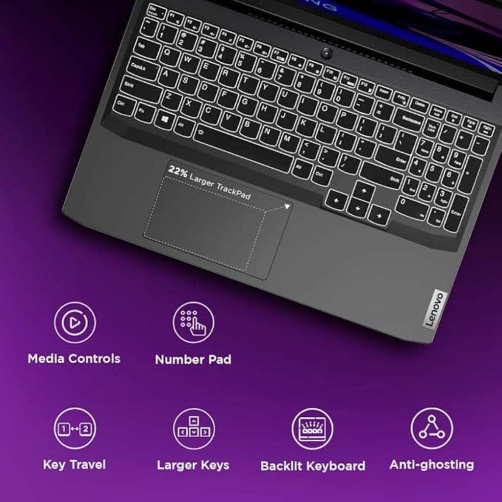 Lenovo GAMING 3 Intel Core i5-11320H 8GB RAM/512GB SSD 15.6" FHD IPS 250nits 120Hz 82K101LFIN