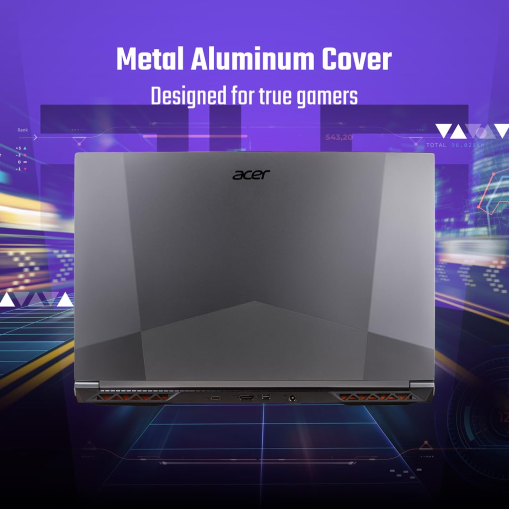 Acer ALG 15.6" 144Hz Gaming Laptop - 13th Gen Intel Core i5-13420H, NVIDIA RTX 3050 6GB GDDR6, 16GB RAM, 512GB SSD, Windows 11 Home (Steel Gray, 1.99 KG, AL15G-53)